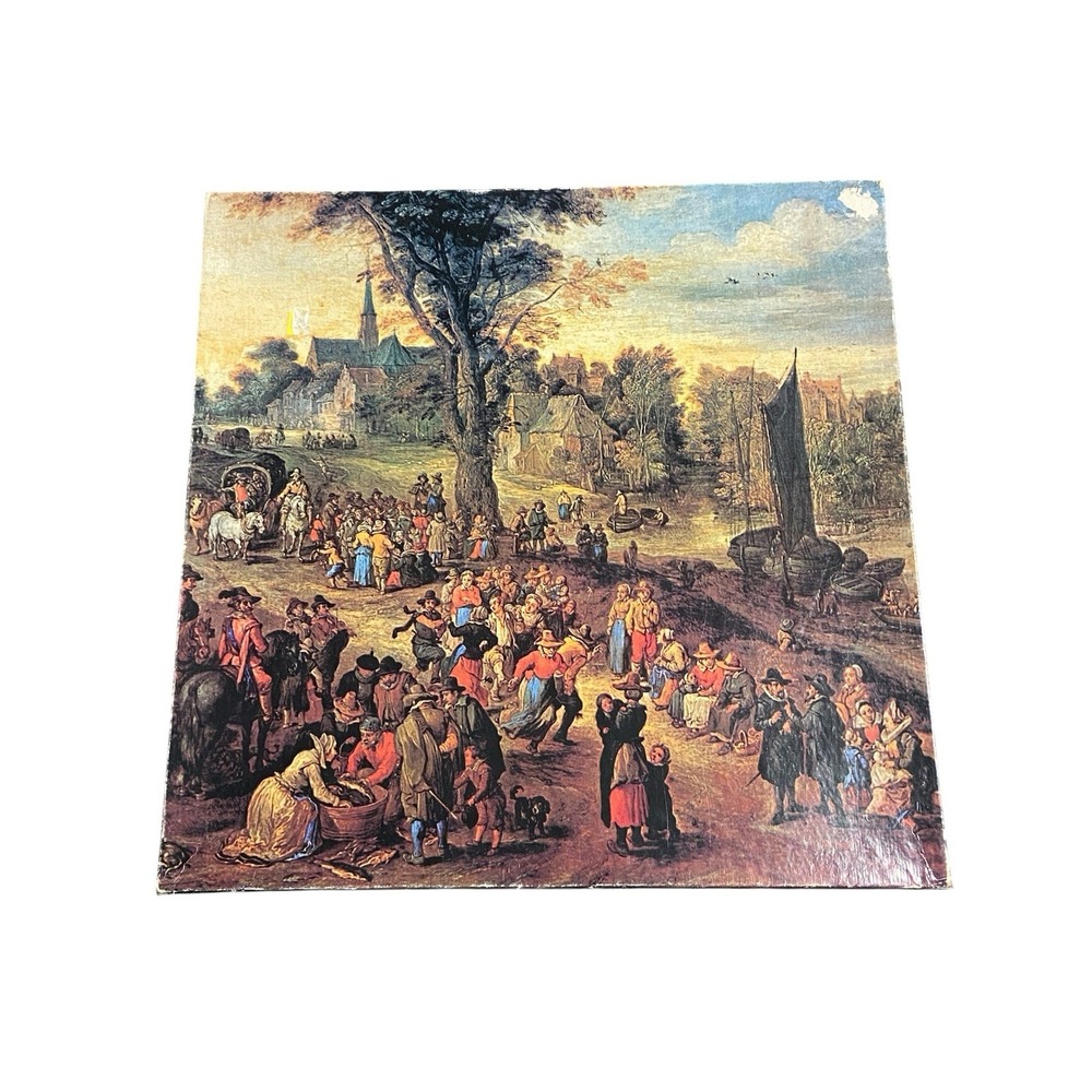 Peasants Feast Jigsaw Puzzle Arti Grafiche Ricordi 1977 Italy Vintage Rare